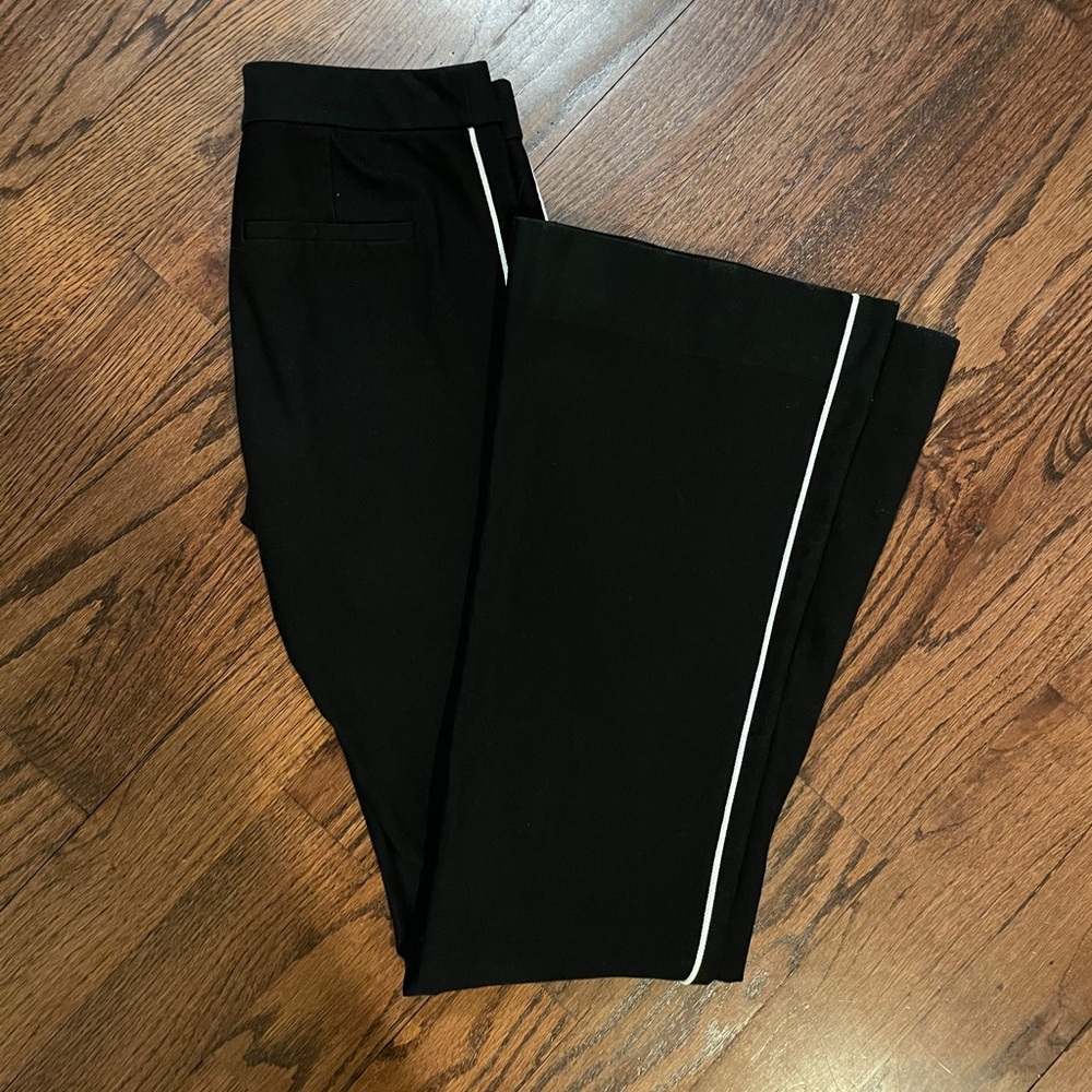 Derek Lam Stretch Crepe Bell Bottoms